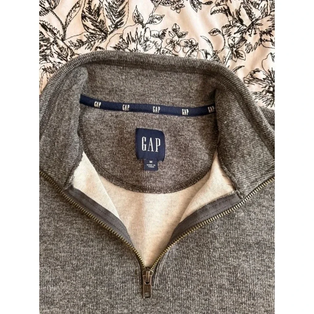 Gap quarter zip pullover sweater men’s M